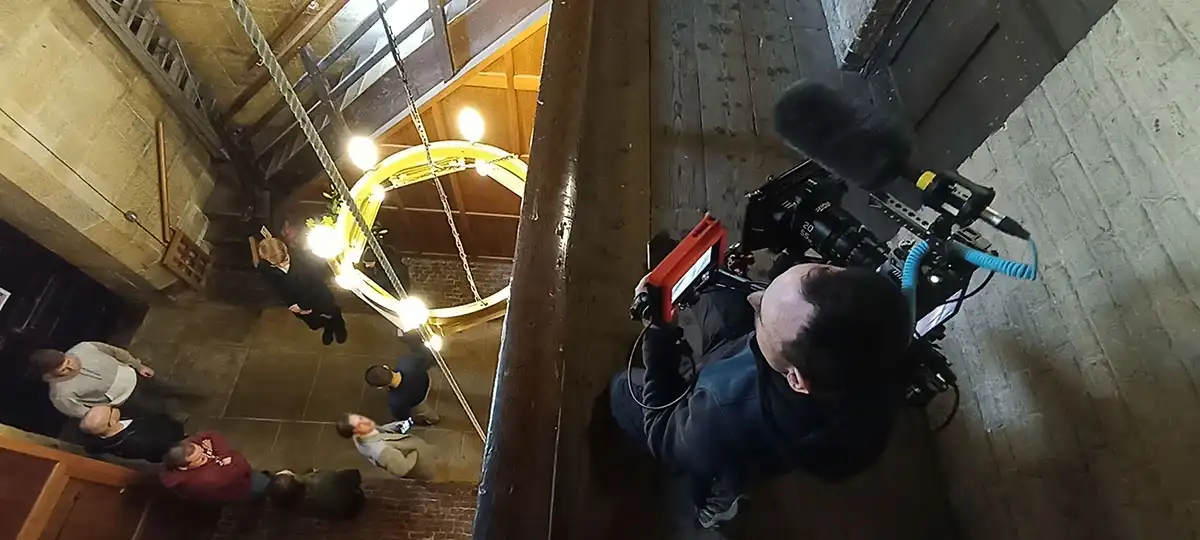 Behind the scenes